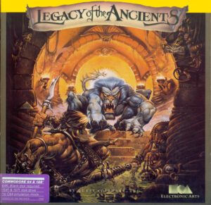 Legacy of the Ancients C64 Box Cover